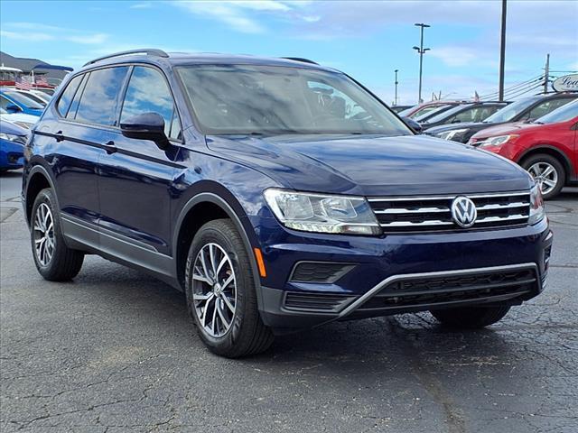 used 2021 Volkswagen Tiguan car, priced at $20,993