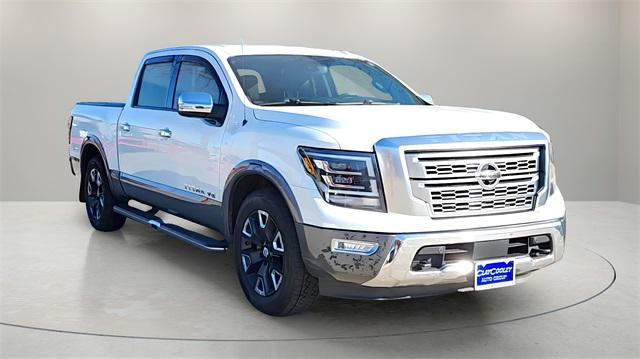 used 2020 Nissan Titan car, priced at $28,918