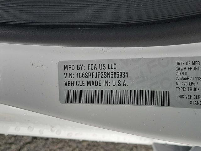 new 2025 Ram 1500 car, priced at $65,512