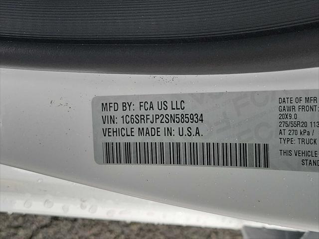 new 2025 Ram 1500 car, priced at $65,512