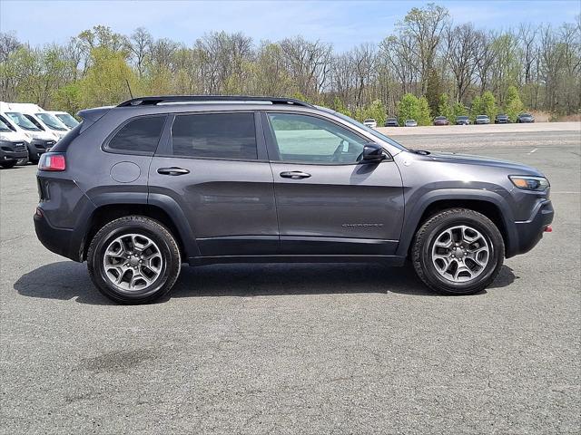 used 2022 Jeep Cherokee car, priced at $25,358