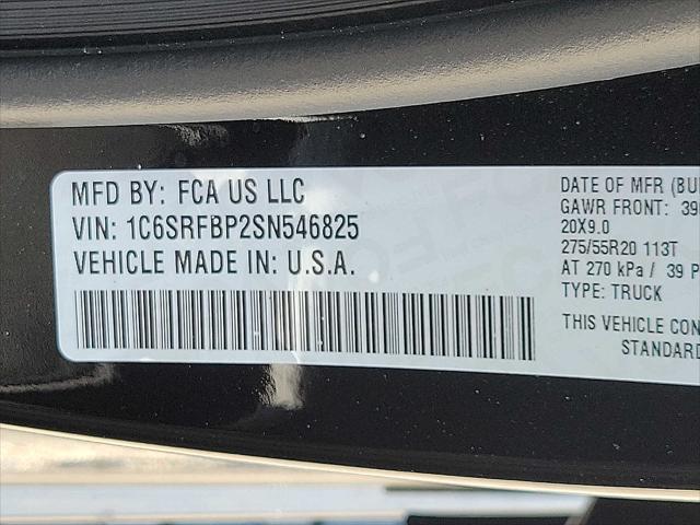 new 2025 Ram 1500 car, priced at $60,666
