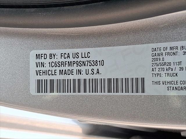 new 2025 Ram 1500 car, priced at $64,080