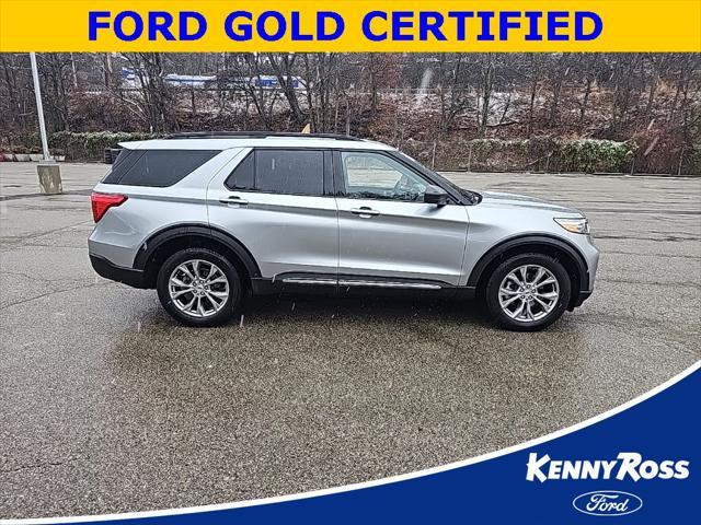 used 2022 Ford Explorer car, priced at $35,500