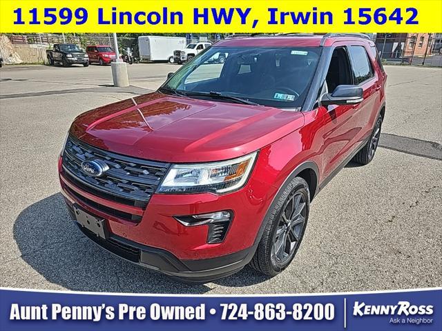 used 2018 Ford Explorer car, priced at $17,900