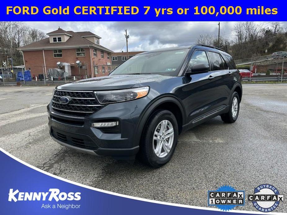 used 2022 Ford Explorer car, priced at $31,800