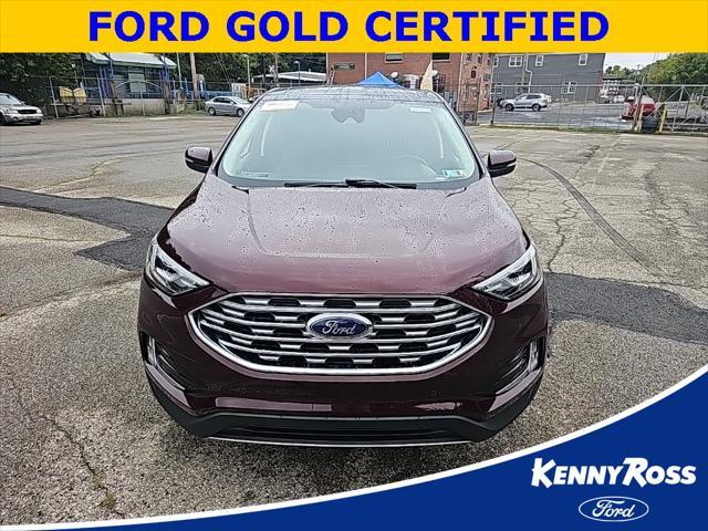 used 2021 Ford Edge car, priced at $30,100