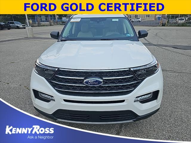 used 2022 Ford Explorer car, priced at $34,500