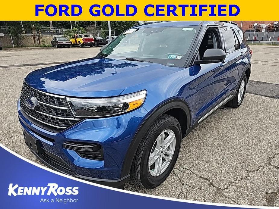 used 2022 Ford Explorer car, priced at $33,500