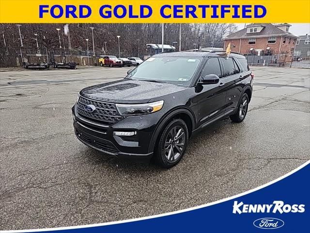 used 2022 Ford Explorer car, priced at $34,500