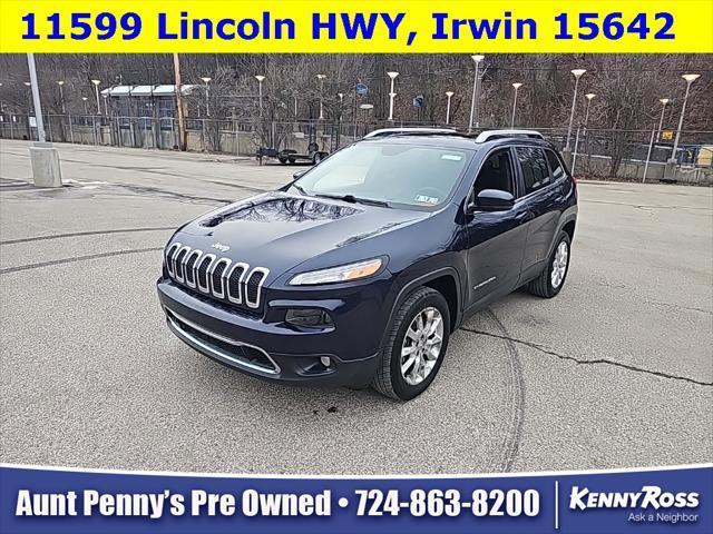 used 2015 Jeep Cherokee car, priced at $11,250