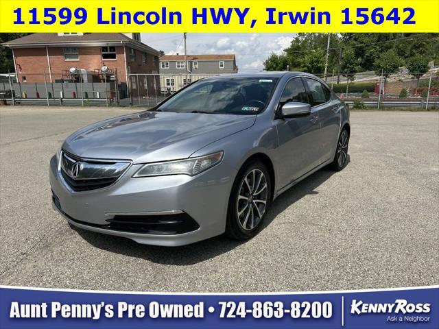 used 2015 Acura TLX car, priced at $16,500
