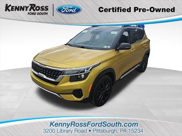 used 2022 Kia Seltos car, priced at $24,378