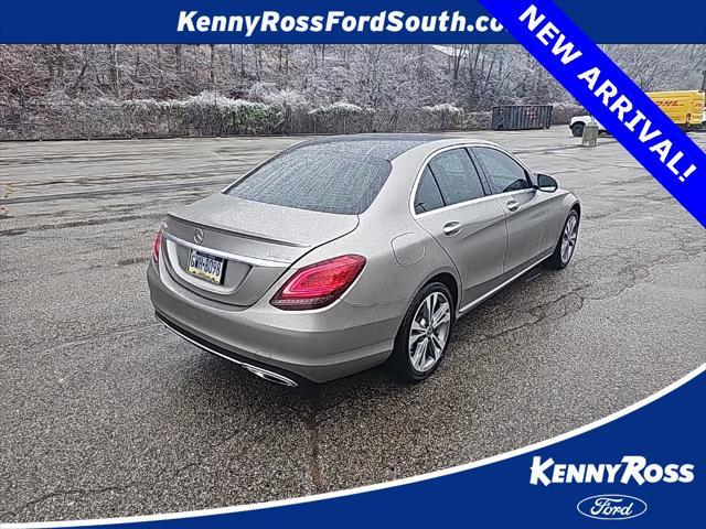 used 2019 Mercedes-Benz C-Class car, priced at $24,750