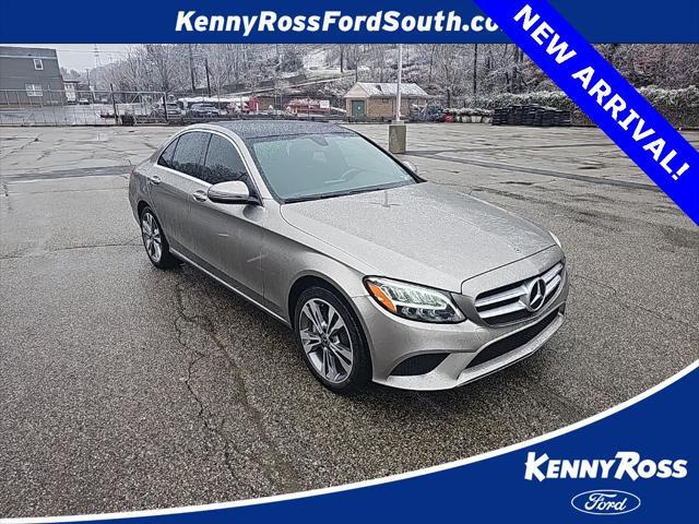 used 2019 Mercedes-Benz C-Class car, priced at $24,750