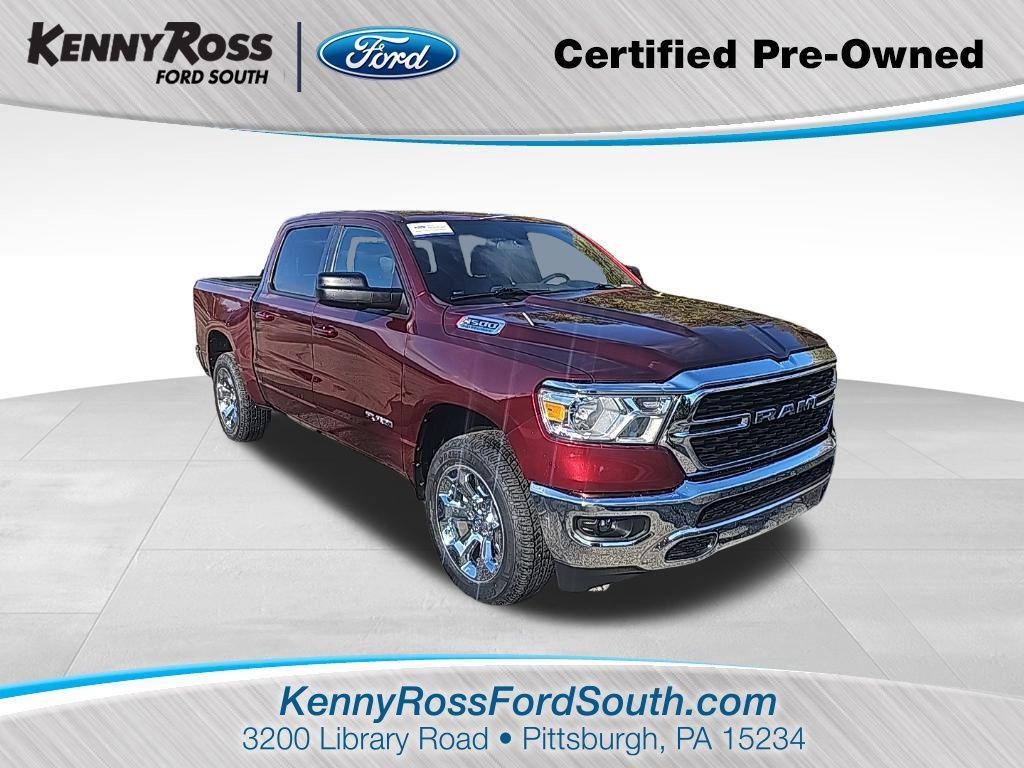 used 2022 Ram 1500 car, priced at $38,500