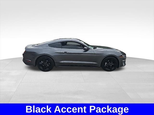 used 2021 Ford Mustang car, priced at $25,499