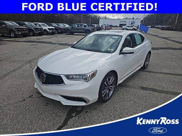 used 2020 Acura TLX car, priced at $24,999