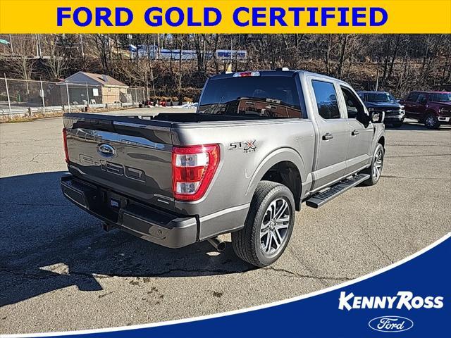 used 2021 Ford F-150 car, priced at $34,000