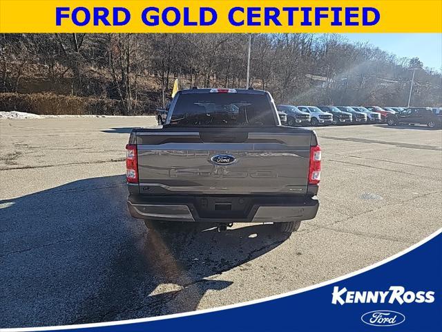 used 2021 Ford F-150 car, priced at $34,000