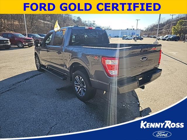 used 2021 Ford F-150 car, priced at $34,000