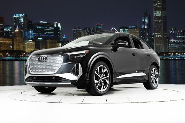 new 2024 Audi Q4 e-tron Sportback car, priced at $65,305