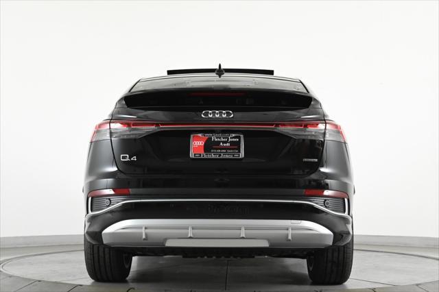 new 2024 Audi Q4 e-tron Sportback car, priced at $65,305