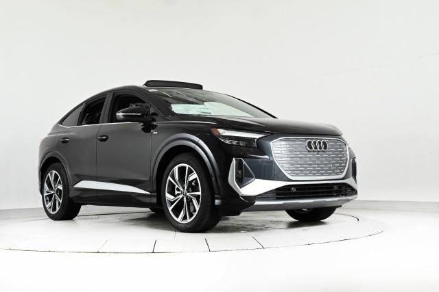 new 2024 Audi Q4 e-tron Sportback car, priced at $65,305