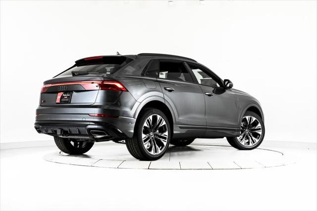 new 2025 Audi Q8 car, priced at $86,705