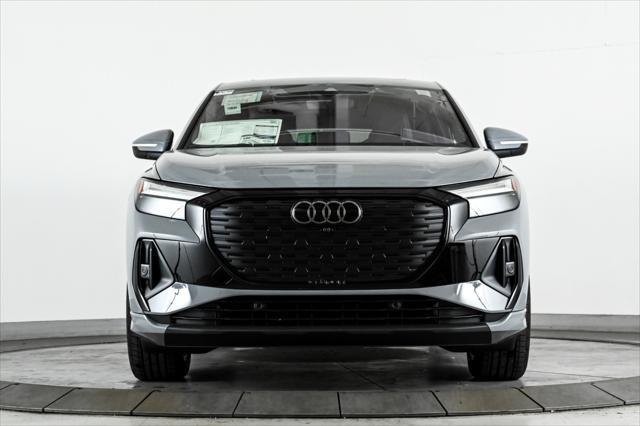 new 2025 Audi Q4 e-tron Sportback car, priced at $66,535