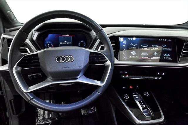 used 2023 Audi Q4 e-tron car, priced at $39,992