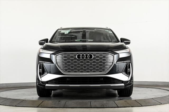 new 2024 Audi Q4 e-tron car, priced at $57,285