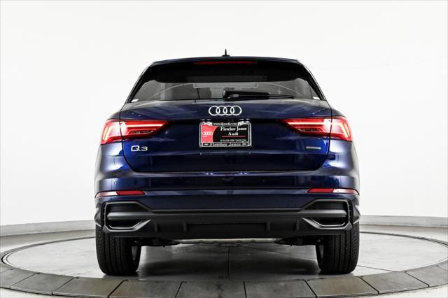 new 2024 Audi Q3 car, priced at $44,690