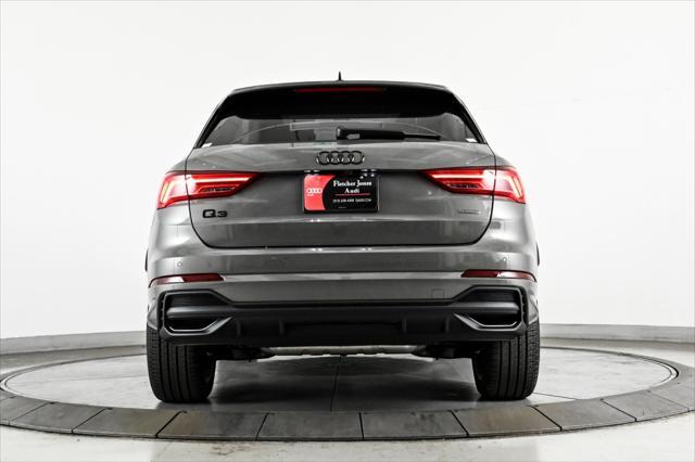 new 2024 Audi Q3 car, priced at $46,075