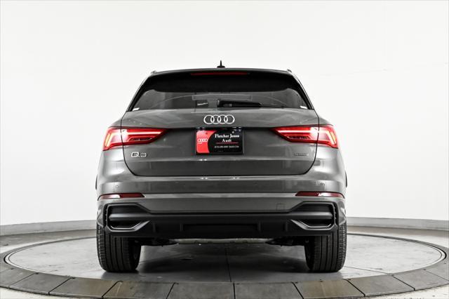 new 2024 Audi Q3 car, priced at $46,775