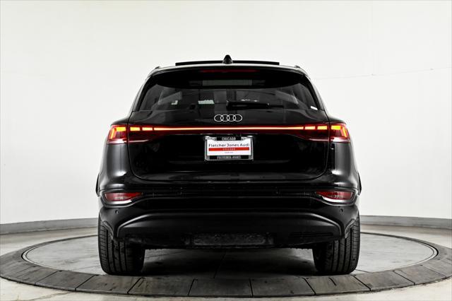 new 2025 Audi Q6 e-tron car, priced at $76,350