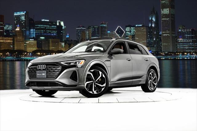 used 2024 Audi Q8 e-tron car, priced at $53,944