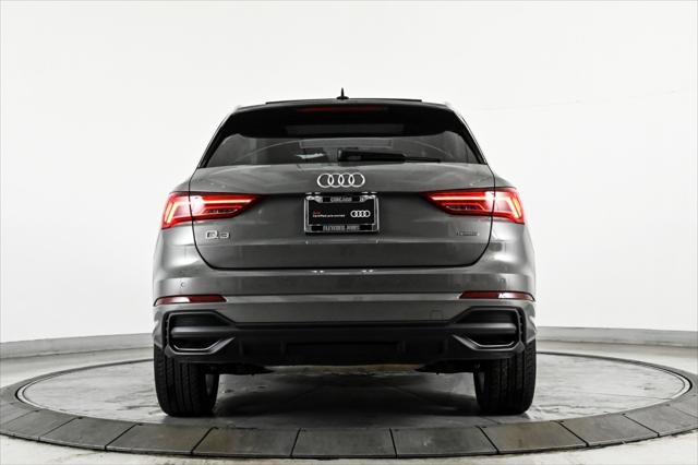 used 2024 Audi Q3 car, priced at $37,344