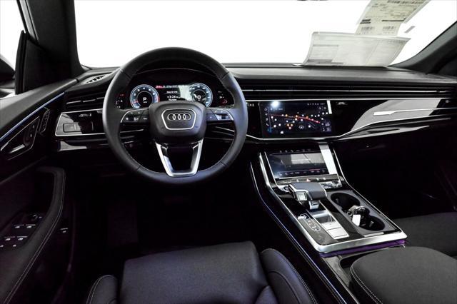 new 2025 Audi Q8 car, priced at $90,955