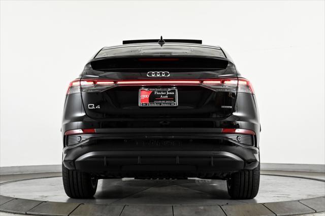 new 2024 Audi Q4 e-tron Sportback car, priced at $66,235