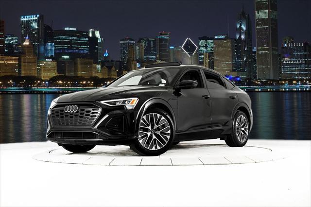 used 2024 Audi Q8 e-tron car, priced at $55,744