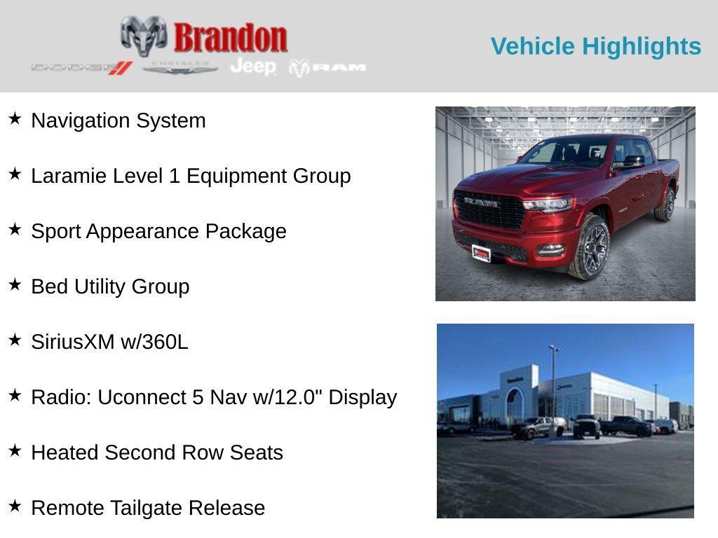 new 2025 Ram 1500 car, priced at $55,247