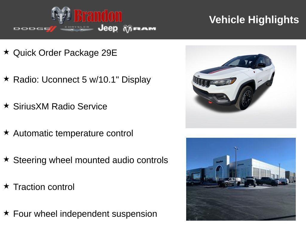 used 2024 Jeep Compass car, priced at $26,493