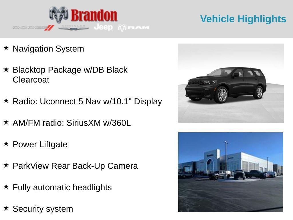 new 2025 Dodge Durango car, priced at $49,263