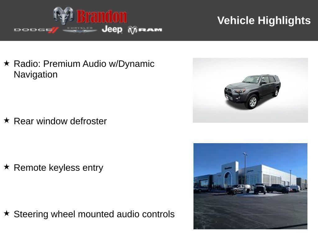 used 2022 Toyota 4Runner car, priced at $37,002