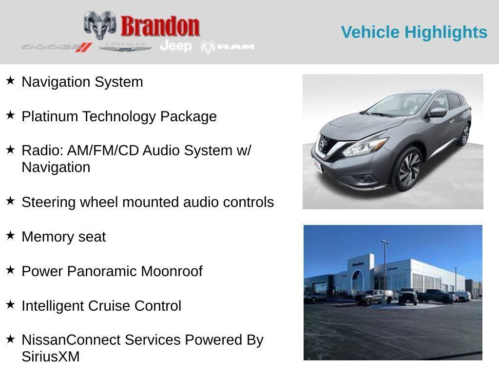 used 2017 Nissan Murano car, priced at $18,931