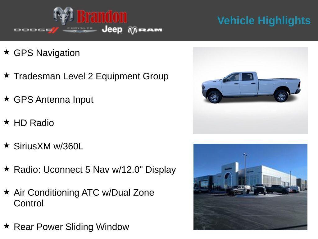 new 2026 Ram 2500 car, priced at $54,454