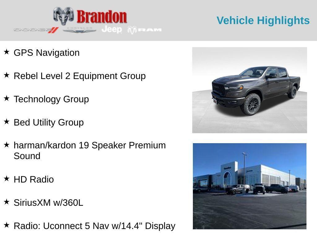 new 2025 Ram 1500 car, priced at $62,024