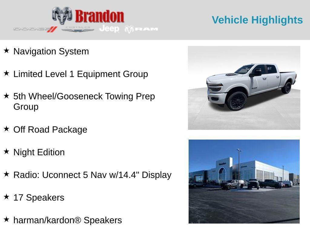 new 2025 Ram 2500 car, priced at $79,302