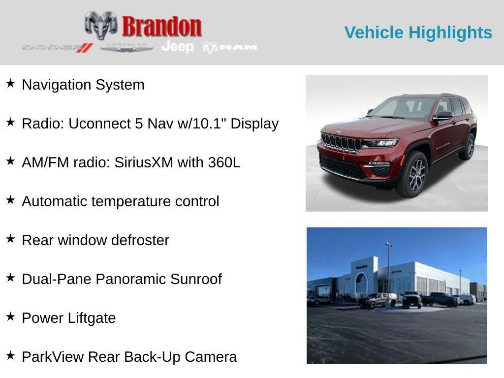 new 2025 Jeep Grand Cherokee car, priced at $44,564